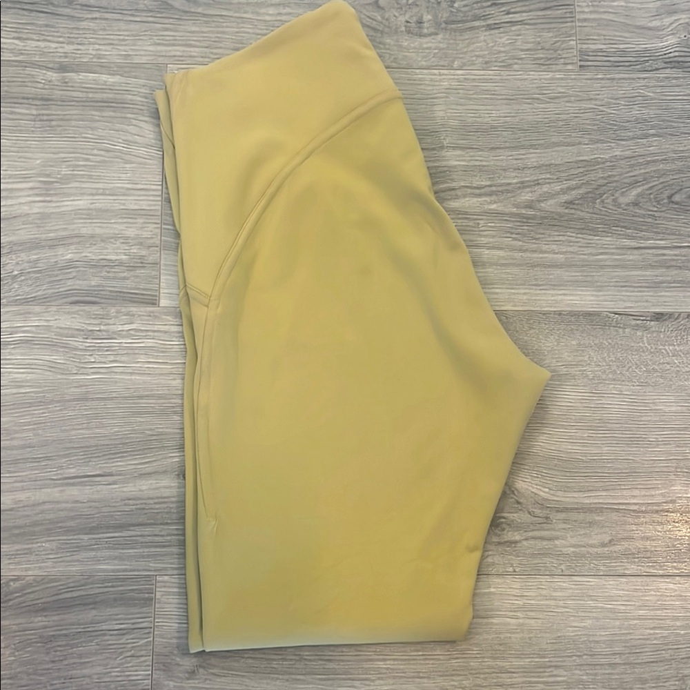 Lululemon Athletica Yellow Full-Length Leggings - Picture 5 of 6